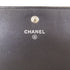 CHANEL CC SHW Long Wallet Patent Leather Black