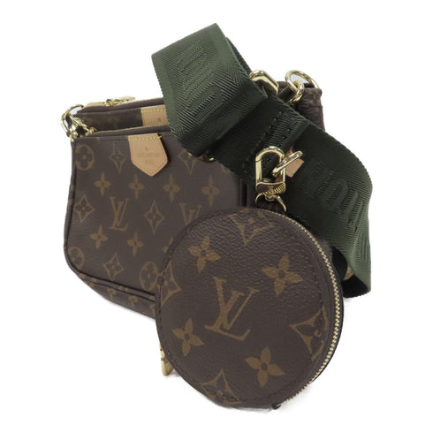 LOUIS VUITTON LV GHW Multi Pochette Shoulder Bag M44813 Monogram Brown