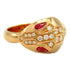 BVLGARI Serpenti Ring 18K Pink Gold US#6.75