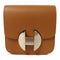 HERMES PHW 2002 Wallet Belt Bag Evercolor Leather Gold