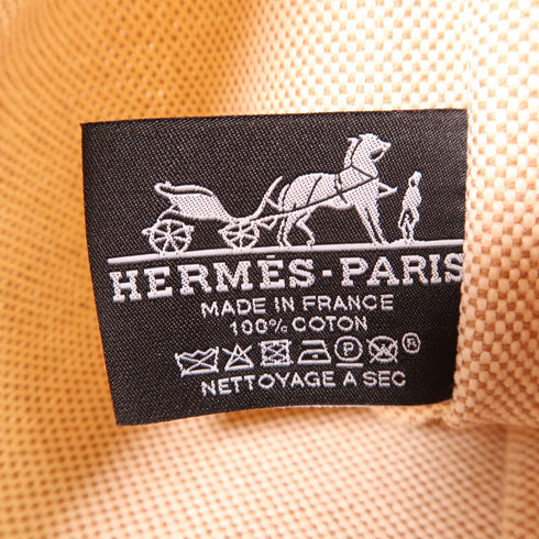 HERMES PHW Bain Pouch Canvas Pink