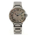 CARTIER Ballon Blue 36mm Quartz Watch W69011Z4 Stainless Steel White