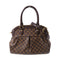 LOUIS VUITTON Damier Trevi Hand-Turned Shoulder Bag Palm Color Brown 2waySho...