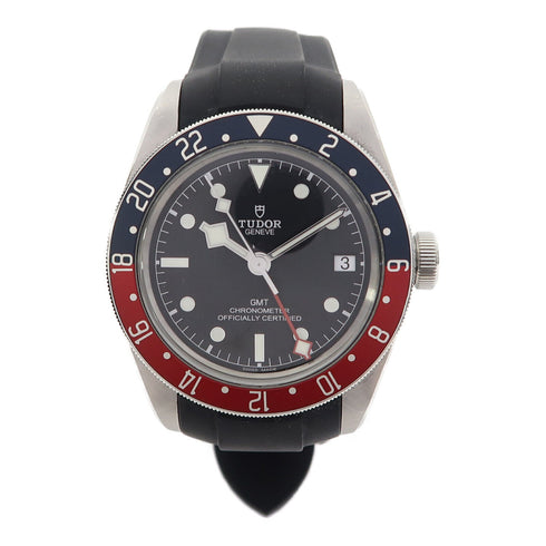 TUDOR Black Bay GMT Automatic Watch 79830RB Stainless Steel Black