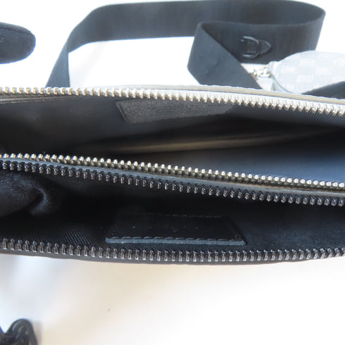 LOUIS VUITTON LV SHW Trio Pouch Shoulder Bag M59682 Monogram Taurillon Black