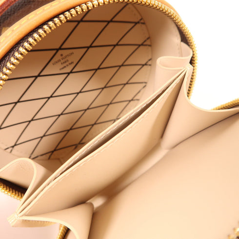 LOUIS VUITTON LV GHW Mini Boite Chapeau 2 Way Shoulder Bag M44699 Monogram Brown v1