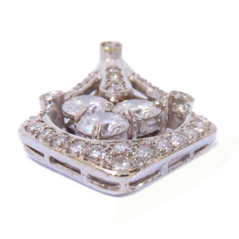 Fine Jewelry Diamond Pendant Accessories 14K White Gold