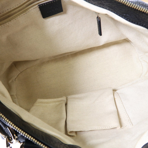 GUCCI GG SHW Shoulder Bag Calfskin Leather 247902 Black