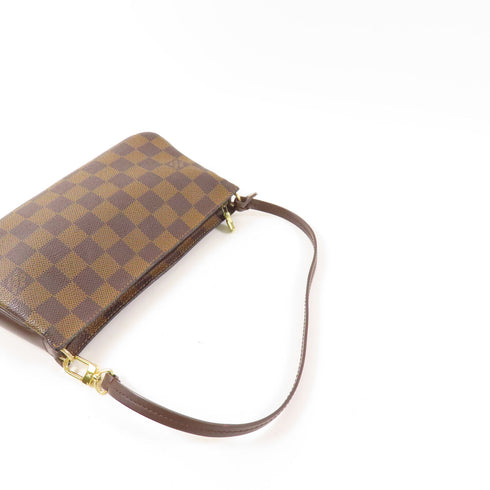 LOUIS VUITTON LV GHW Pochette Accessoires Handbag Pouch Bag N41206 Damier Brown