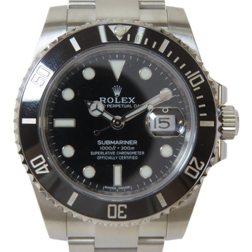 ROLEX Submariner 40mm Automatic Watch 116610LN Stainless Steel Black