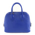 HERMES GHW Mini Bolide 2way Shoulder Bag Chevre Leather Blue