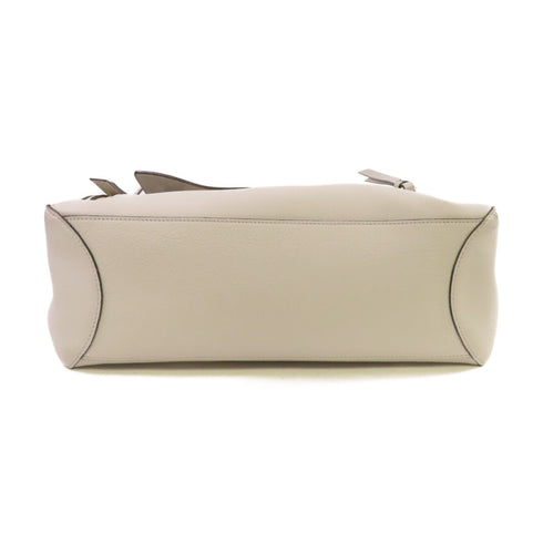 Chloe GHW Handbag Shoulder Bag Calfskin Leather Grey