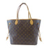 LOUIS VUITTON LV GHW Neverfull MM Shoulder Bag Handbag Monogram Brown