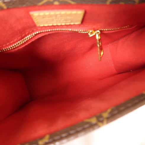 LOUIS VUITTON LV GHW Sac Plat BB 2 Way Shoulder Bag M46265 Monogram Brown v1