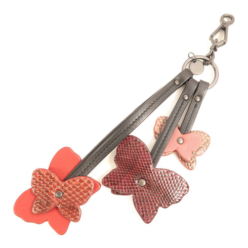 BOTTEGA VENETA BV Charm Leather Red