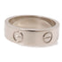 CARTIER Love Ring B4084700 18K White Gold Cartier#52 US#5.75