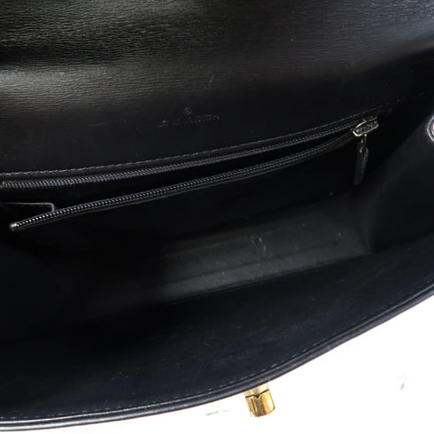 LOUIS VUITTON LV GHW Delphes Shoulder Bag M63942 Epi Black