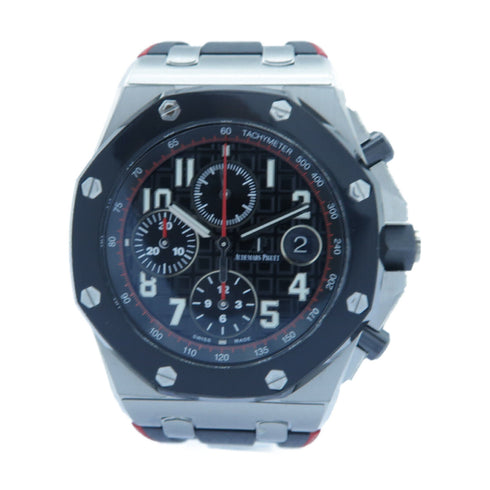 AUDEMARS PIGUET Royal Oak Offshore Automatic Watch 26470SOOOA002CA01 SS Black