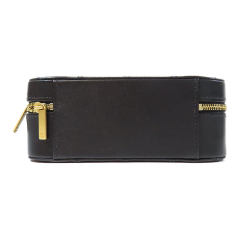 CHANEL Quilted CC GHW Vanity Case 2 Way Bag AP3246 Lambskin Leather Black
