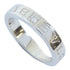 BVLGARI Bvlgari Bvlgari Logo Ring 18K White Gold Diamond US#6.75