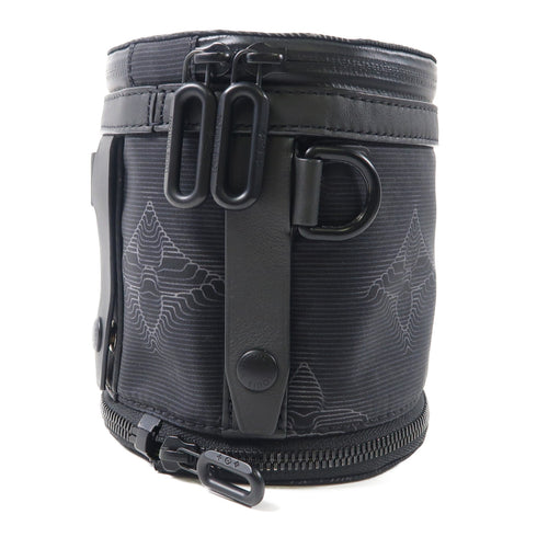 LOUIS VUITTON LV Expandable Polochon Shoulder Bag M45604 Nylon Black