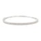 FINE JEWELRY 0.755ct Diamond Bangle 18K White Gold #16.25cm