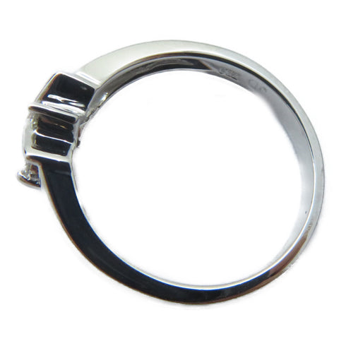 FINE JEWELRY 0.14ct Diamond Ring 18K White Gold US#5.25