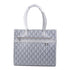 Christian Dior CD SHW Shoulder Tote Bag Coated Canvas Gray Grey