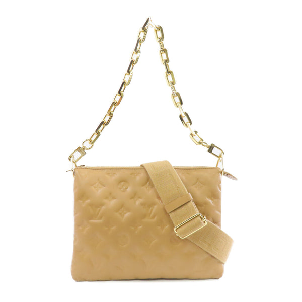 LOUIS VUITTON LV GHW Coussin PM Bag 2 Way Shoulder M21261 Monogram-Embossed Lamb