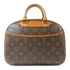LOUIS VUITTON LV GHW Trouville Handbag M42228 Monogram Brown