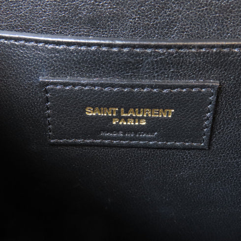 SAINT LAURENT YSL GHW Shoulder Bag MA1568568.0119 Calfskin Leather Blue
