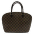LOUIS VUITTON LV GHW Damier Sarria Horizontal Handbag N51282 Brown