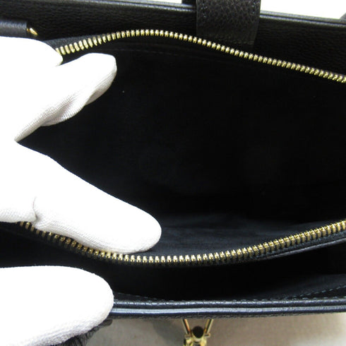 GUCCI GG GHW Jackie 1961 2 Way Shoulder Tote Bag 727810 Calfskin Leather Black