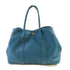 HERMES PHW Garden Party 36 Shoulder Bag Negonda Leather Bleu Atoll