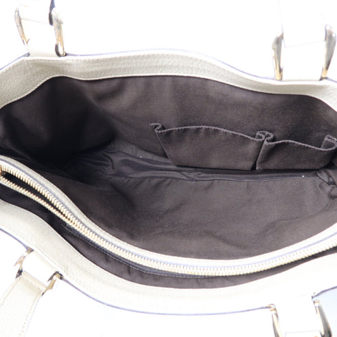 GUCCI GG GHW Shoulder Tote Bag 170004 Canvas Brown