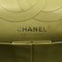 CHANEL Quilted CC 2.55 Chain Shoulder Bag Calfskin Leather Green