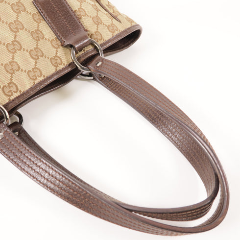 GUCCI GG Shoulder Bag Canvas 113019