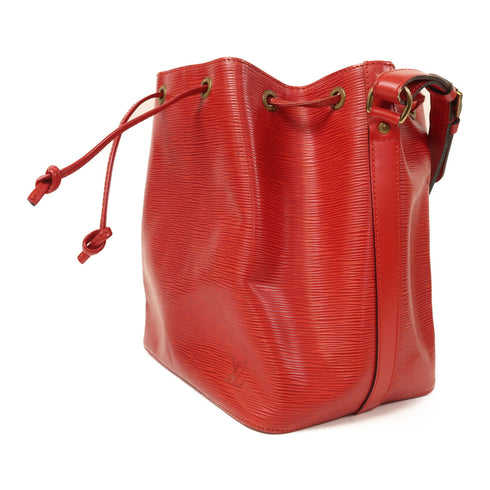 LOUIS VUITTON GHW Petit Noe Shoulder Bag M44107 Epi