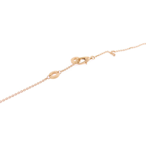 BVLGARI Divina Diamond Necklace P2TPEE 18K Yellow Gold