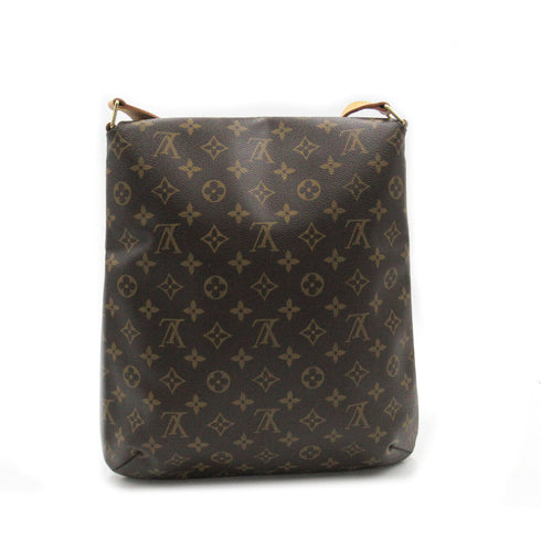 LOUIS VUITTON LV GHW Musette Shoulder Bag M51256 Monogram Brown v1