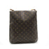 LOUIS VUITTON LV GHW Musette Shoulder Bag M51256 Monogram Brown v1