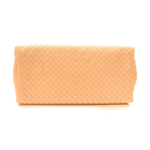 BOTTEGA VENETA BHW 2 Way Shoulder Bag Calfskin Leather Pink