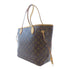 LOUIS VUITTON LV GHW Neverfull MM Shoulder Bag Handbag Monogram Brown