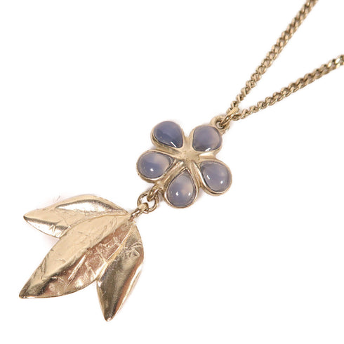 CHANEL CC Necklace Metal Gold