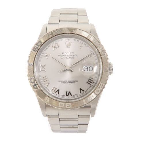ROLEX Datejust Automatic Watch 16264 Stainless Steel Silver