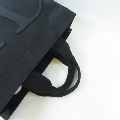 Valentino Hand Bag Tote Nylon Black