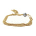 HERMES Bracelet 18K Yellow Gold #15.25cm