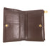 BOTTEGA VENETA BV GHW Bi-Fold Wallet Calfskin Leather Brown