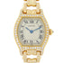 CARTIER Tochu SM Quartz Watch WA5006A3 18K Yellow Gold Diamond