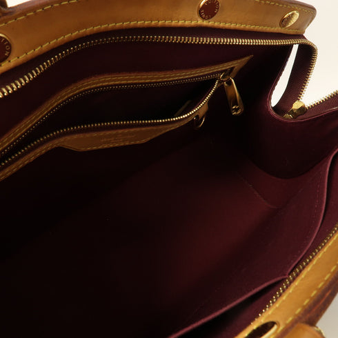 LOUIS VUITTON LV GHW Blair GM 2Way Shoulder Hand Bag Vernis M91689 Red